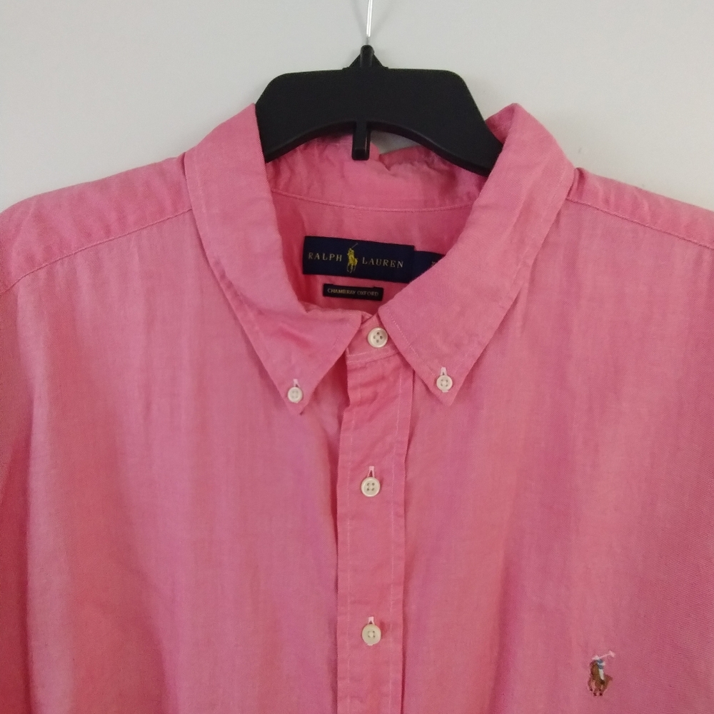Polo by Ralph Lauren Pink Casual Button Down Shirt